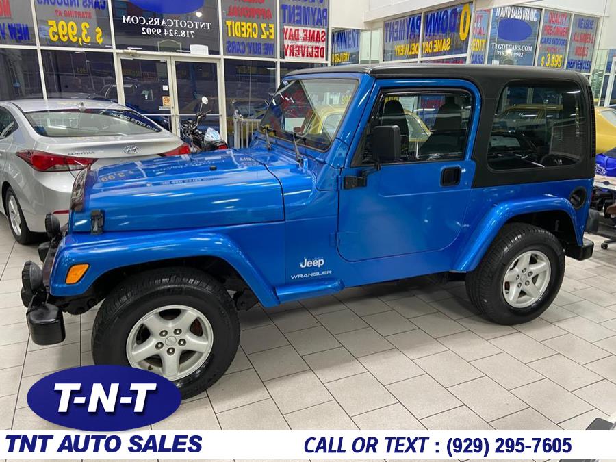 2002 Jeep Wrangler 2dr X, available for sale in Bronx, New York | TNT Auto Sales USA inc. Bronx, New York 2002 Jeep Wrangler 2dr X, available for sale in Bronx, New York | TNT Auto Sales USA inc. Bronx, New York