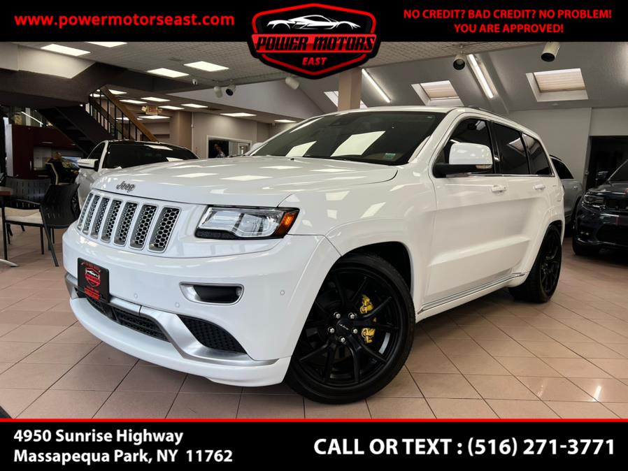 2016 Jeep Grand Cherokee 4WD 4dr Summit, available for sale in Massapequa Park, New York | Power Motors East. Massapequa Park, New York