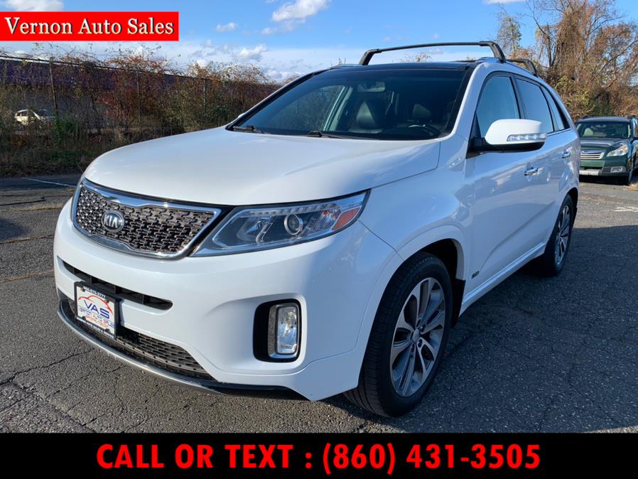 2015 Kia Sorento AWD 4dr V6 SX - Limited, available for sale in Manchester, Connecticut | Vernon Auto Sale & Service. Manchester, Connecticut