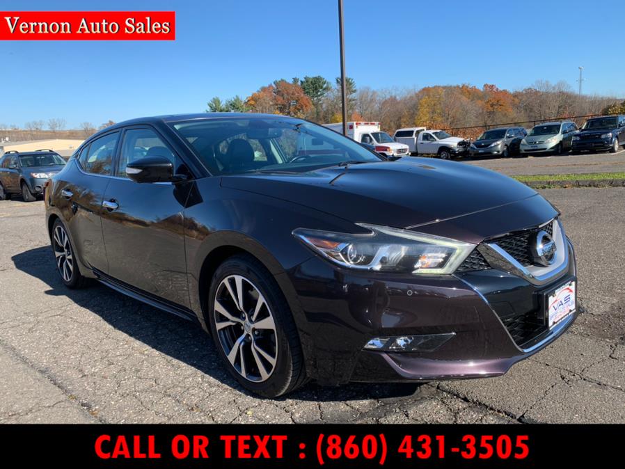 Used Nissan Maxima 4dr Sdn 3.5 S Platinum 2016 | Vernon Auto Sale & Service. Manchester, Connecticut Used Nissan Maxima 4dr Sdn 3.5 S Platinum 2016 | Vernon Auto Sale & Service. Manchester, Connecticut