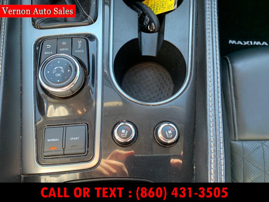 Used Nissan Maxima 4dr Sdn 3.5 S Platinum 2016 | Vernon Auto Sale & Service. Manchester, Connecticut Used Nissan Maxima 4dr Sdn 3.5 S Platinum 2016 | Vernon Auto Sale & Service. Manchester, Connecticut