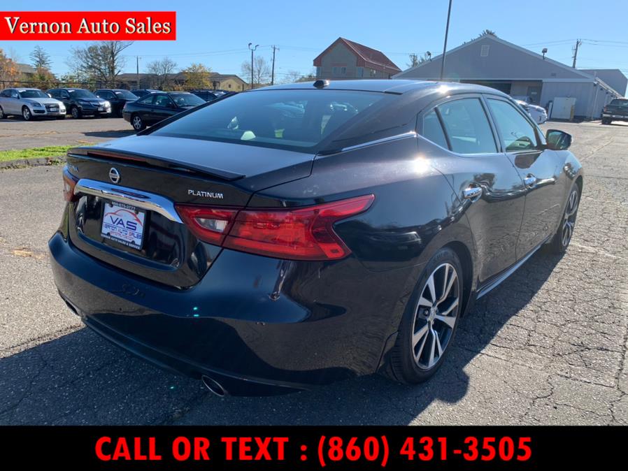 Used Nissan Maxima 4dr Sdn 3.5 S Platinum 2016 | Vernon Auto Sale & Service. Manchester, Connecticut Used Nissan Maxima 4dr Sdn 3.5 S Platinum 2016 | Vernon Auto Sale & Service. Manchester, Connecticut