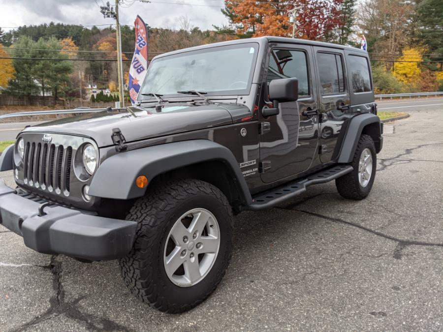 2016 Jeep Wrangler Unlimited 4WD 4dr Sport, available for sale in Thomaston, CT
