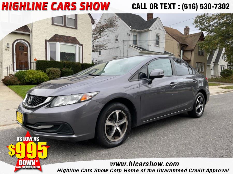 Used Honda Civic Sedan 4dr CVT SE 2015 | Highline Cars Show Corp. West Hempstead, New York Used Honda Civic Sedan 4dr CVT SE 2015 | Highline Cars Show Corp. West Hempstead, New York