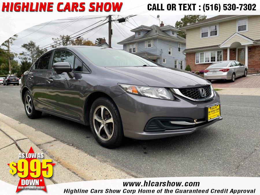 Used Honda Civic Sedan 4dr CVT SE 2015 | Highline Cars Show Corp. West Hempstead, New York Used Honda Civic Sedan 4dr CVT SE 2015 | Highline Cars Show Corp. West Hempstead, New York
