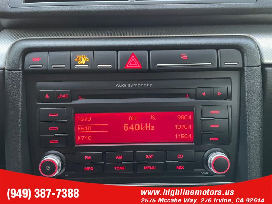 Used Audi A4 4dr Sdn Man SE 2.0T FrontTrak 2008 | High Line Motors LLC. Irvine, California Used Audi A4 4dr Sdn Man SE 2.0T FrontTrak 2008 | High Line Motors LLC. Irvine, California