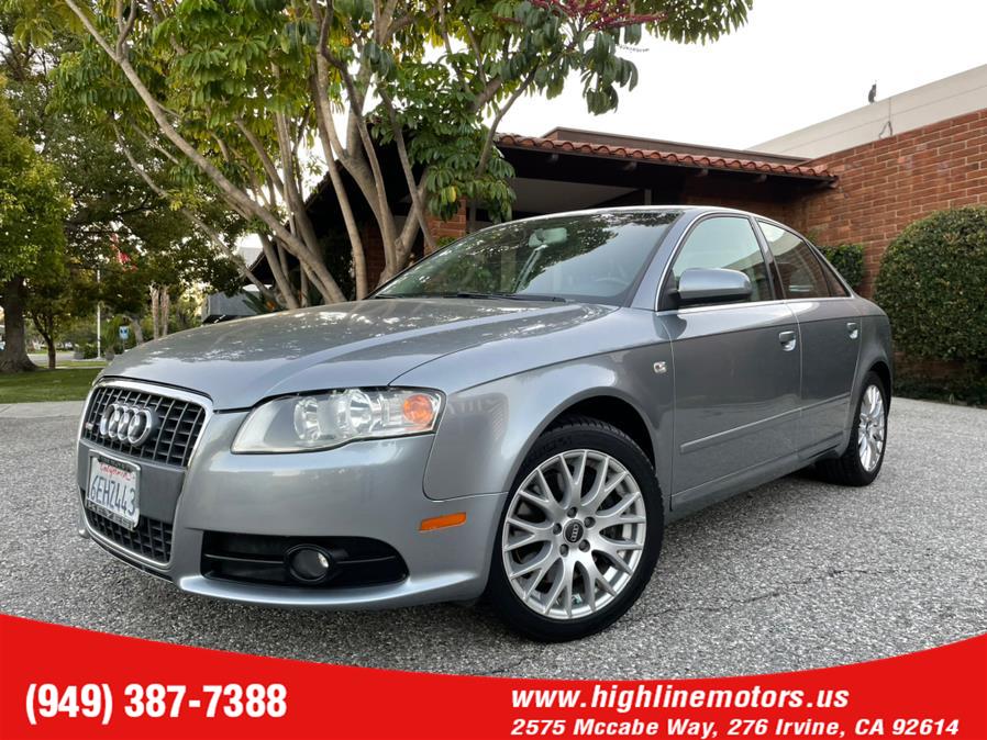 Used Audi A4 4dr Sdn Man SE 2.0T FrontTrak 2008 | High Line Motors LLC. Irvine, California Used Audi A4 4dr Sdn Man SE 2.0T FrontTrak 2008 | High Line Motors LLC. Irvine, California