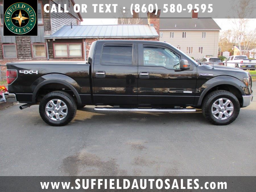 2013 Ford F-150 4WD SuperCrew 157" XLT, available for sale in Suffield, Connecticut | Suffield Auto LLC. Suffield, Connecticut