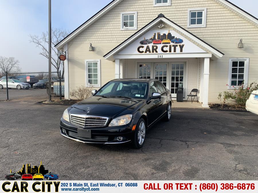 2009 Mercedes-Benz C-Class 4dr Sdn 3.0L Luxury 4MATIC, available for sale in East Windsor, Connecticut | Car City LLC. East Windsor, Connecticut