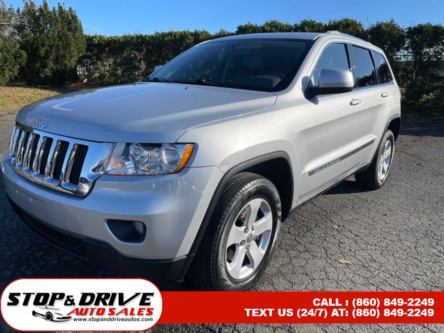 2012 Jeep Grand Cherokee RWD 4dr Laredo, available for sale in East Windsor, Connecticut | Stop & Drive Auto Sales. East Windsor, Connecticut