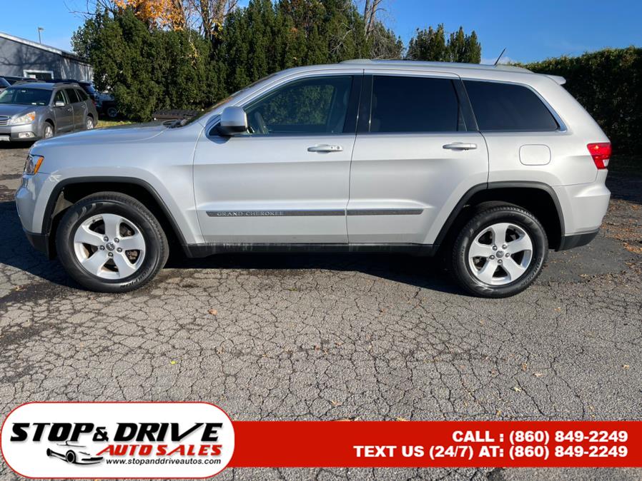 2012 Jeep Grand Cherokee RWD 4dr Laredo, available for sale in East Windsor, Connecticut | Stop & Drive Auto Sales. East Windsor, Connecticut 2012 Jeep Grand Cherokee RWD 4dr Laredo, available for sale in East Windsor, Connecticut | Stop & Drive Auto Sales. East Windsor, Connecticut