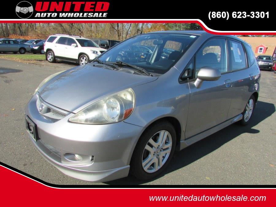 2008 Honda Fit 5dr HB Auto Sport, available for sale in East Windsor, Connecticut | United Auto Sales of E Windsor, Inc. East Windsor, Connecticut