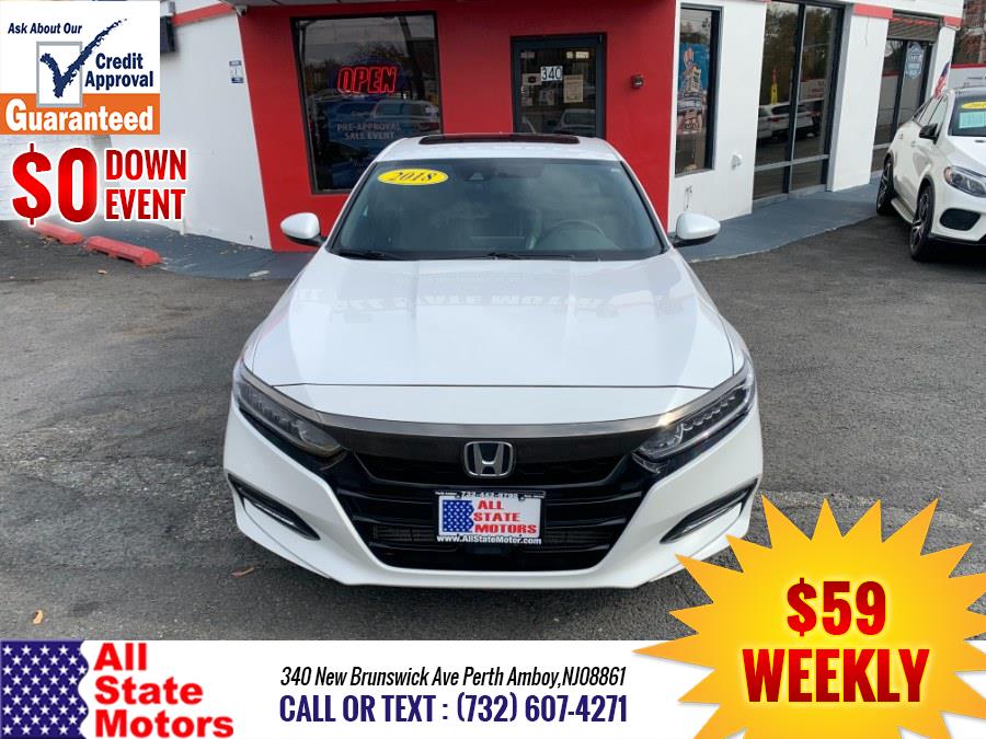 2018 Honda Accord Sedan Sport 2.0T Auto, available for sale in Perth Amboy, New Jersey | All State Motor Inc. Perth Amboy, New Jersey 2018 Honda Accord Sedan Sport 2.0T Auto, available for sale in Perth Amboy, New Jersey | All State Motor Inc. Perth Amboy, New Jersey