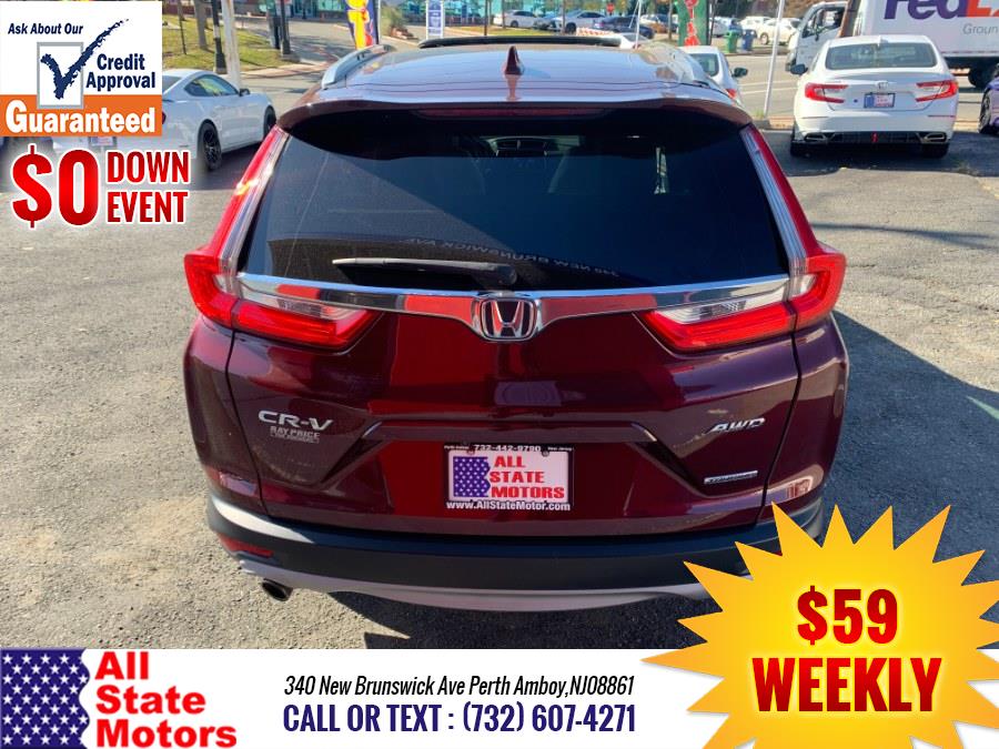 2017 Honda CR-V Touring AWD, available for sale in Perth Amboy, New Jersey | All State Motor Inc. Perth Amboy, New Jersey 2017 Honda CR-V Touring AWD, available for sale in Perth Amboy, New Jersey | All State Motor Inc. Perth Amboy, New Jersey