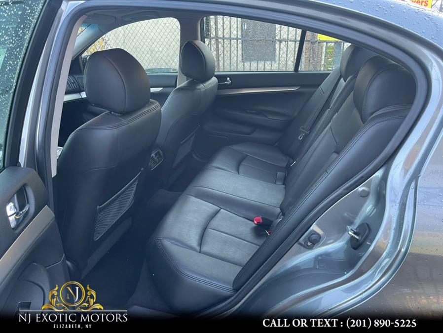 2011 Infiniti G25 Sedan 4dr x AWD, available for sale in Elizabeth, New Jersey | NJ Exotic Motors. Elizabeth, New Jersey 2011 Infiniti G25 Sedan 4dr x AWD, available for sale in Elizabeth, New Jersey | NJ Exotic Motors. Elizabeth, New Jersey