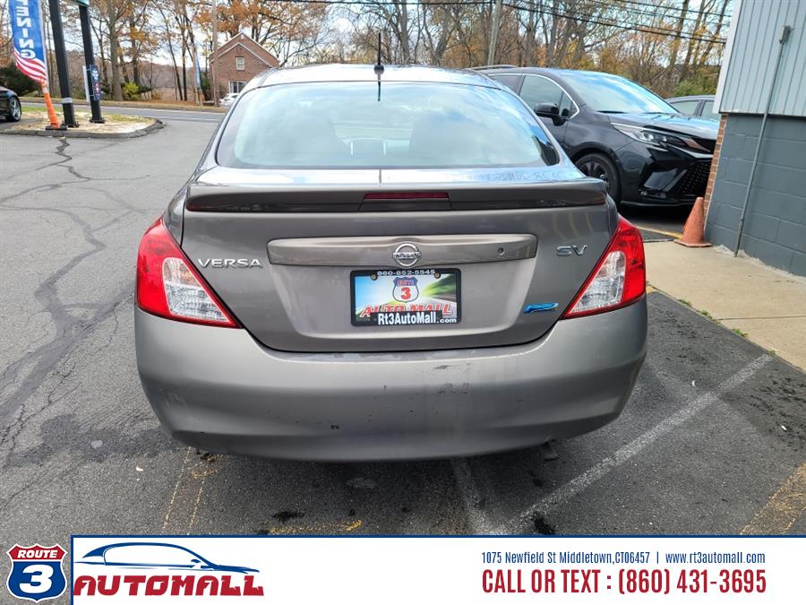 2014 Nissan Versa 4dr Sdn CVT 1.6 SV, available for sale in Middletown, Connecticut | RT 3 AUTO MALL LLC. Middletown, Connecticut 2014 Nissan Versa 4dr Sdn CVT 1.6 SV, available for sale in Middletown, Connecticut | RT 3 AUTO MALL LLC. Middletown, Connecticut