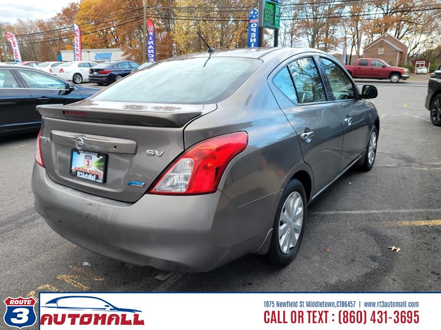 2014 Nissan Versa 4dr Sdn CVT 1.6 SV, available for sale in Middletown, Connecticut | RT 3 AUTO MALL LLC. Middletown, Connecticut 2014 Nissan Versa 4dr Sdn CVT 1.6 SV, available for sale in Middletown, Connecticut | RT 3 AUTO MALL LLC. Middletown, Connecticut