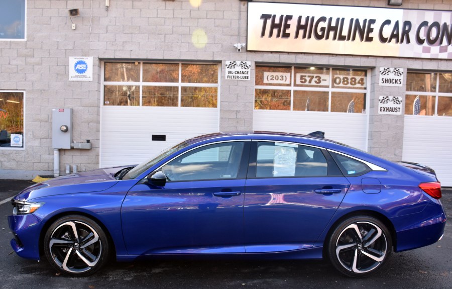 Used Honda Accord Sedan Sport SE 1.5T CVT 2021 | Highline Car Connection. Waterbury, Connecticut Used Honda Accord Sedan Sport SE 1.5T CVT 2021 | Highline Car Connection. Waterbury, Connecticut