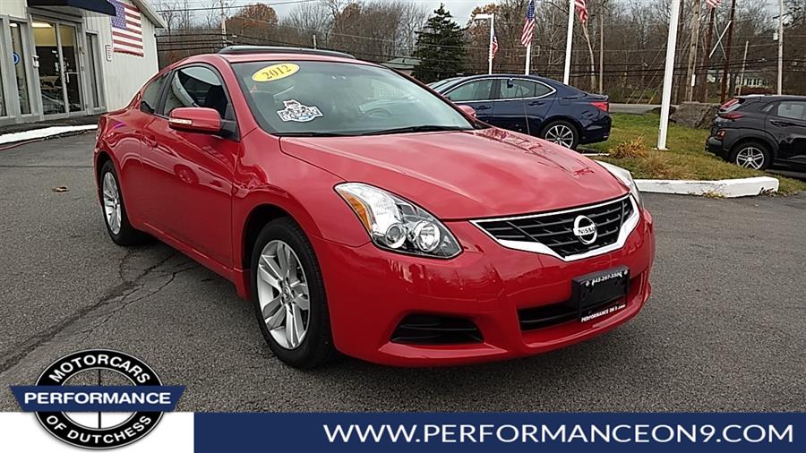 2012 Nissan Altima 2dr Cpe I4 CVT 2.5 S, available for sale in Wappingers Falls, New York | Performance Motor Cars. Wappingers Falls, New York