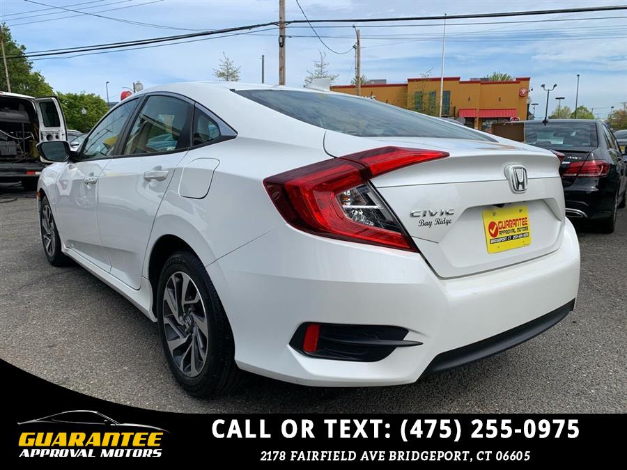 2018 Honda Civic EX 4dr Sedan, available for sale in Bridgeport, Connecticut | Guarantee Approval Motors. Bridgeport, Connecticut 2018 Honda Civic EX 4dr Sedan, available for sale in Bridgeport, Connecticut | Guarantee Approval Motors. Bridgeport, Connecticut