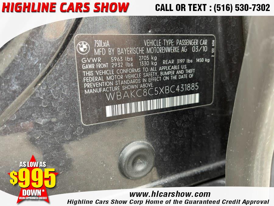 Used BMW 7 Series 4dr Sdn 750Li xDrive AWD 2011 | Highline Cars Show Corp. West Hempstead, New York Used BMW 7 Series 4dr Sdn 750Li xDrive AWD 2011 | Highline Cars Show Corp. West Hempstead, New York