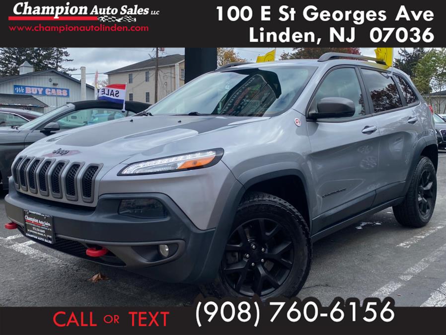 2015 Jeep Cherokee 4WD 4dr Trailhawk, available for sale in Linden, New Jersey | Champion Used Auto Sales. Linden, New Jersey