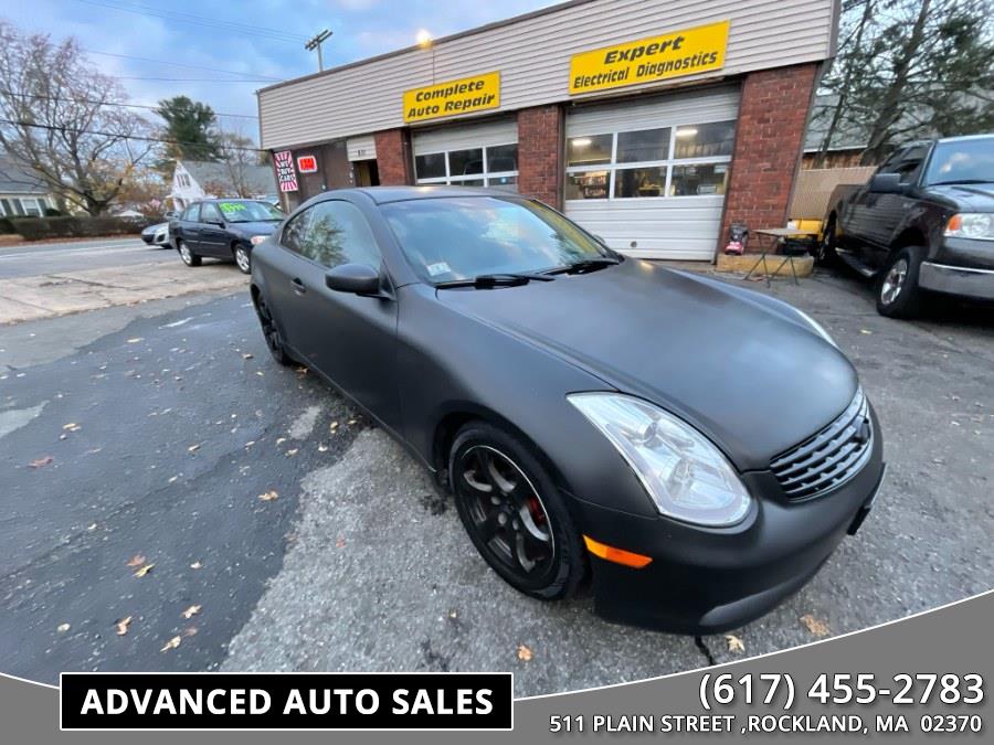 Used 2005 Infiniti G35 Coupe in Rockland, Massachusetts | Advanced Auto Sales. Rockland, Massachusetts