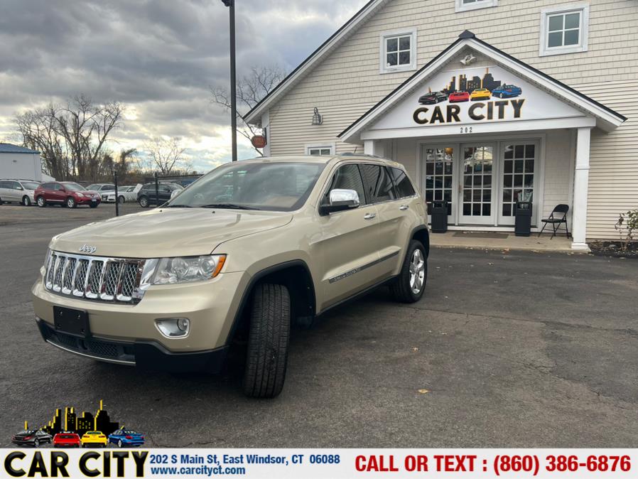 2011 Jeep Grand Cherokee 4WD 4dr Overland, available for sale in East Windsor, Connecticut | Car City LLC. East Windsor, Connecticut 2011 Jeep Grand Cherokee 4WD 4dr Overland, available for sale in East Windsor, Connecticut | Car City LLC. East Windsor, Connecticut