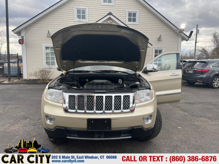 2011 Jeep Grand Cherokee 4WD 4dr Overland, available for sale in East Windsor, Connecticut | Car City LLC. East Windsor, Connecticut 2011 Jeep Grand Cherokee 4WD 4dr Overland, available for sale in East Windsor, Connecticut | Car City LLC. East Windsor, Connecticut