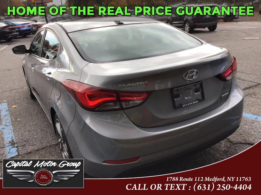 Used Hyundai Elantra 4dr Sdn Auto Limited 2015 | Capital Motor Group Inc. Medford, New York Used Hyundai Elantra 4dr Sdn Auto Limited 2015 | Capital Motor Group Inc. Medford, New York