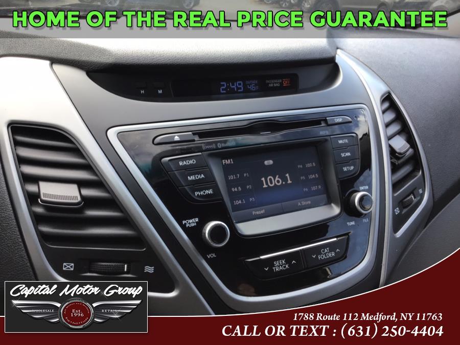 Used Hyundai Elantra 4dr Sdn Auto Limited 2015 | Capital Motor Group Inc. Medford, New York Used Hyundai Elantra 4dr Sdn Auto Limited 2015 | Capital Motor Group Inc. Medford, New York