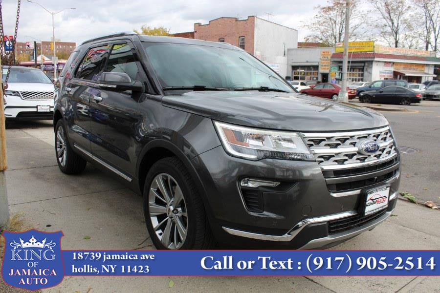 2018 Ford Explorer Limited 4WD, available for sale in Hollis, New York | King of Jamaica Auto Inc. Hollis, New York 2018 Ford Explorer Limited 4WD, available for sale in Hollis, New York | King of Jamaica Auto Inc. Hollis, New York