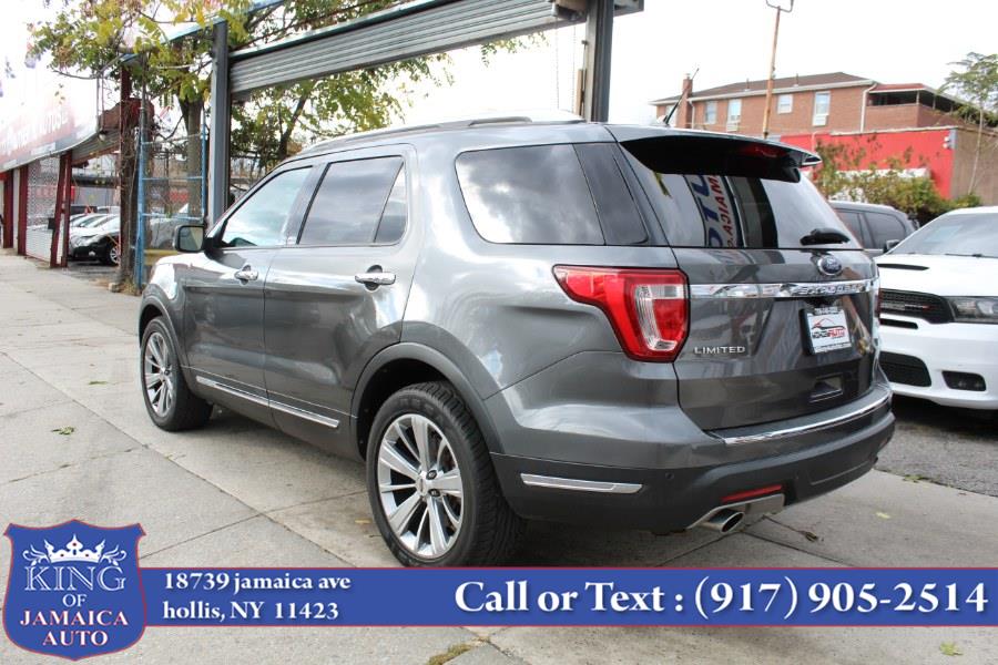 2018 Ford Explorer Limited 4WD, available for sale in Hollis, New York | King of Jamaica Auto Inc. Hollis, New York 2018 Ford Explorer Limited 4WD, available for sale in Hollis, New York | King of Jamaica Auto Inc. Hollis, New York