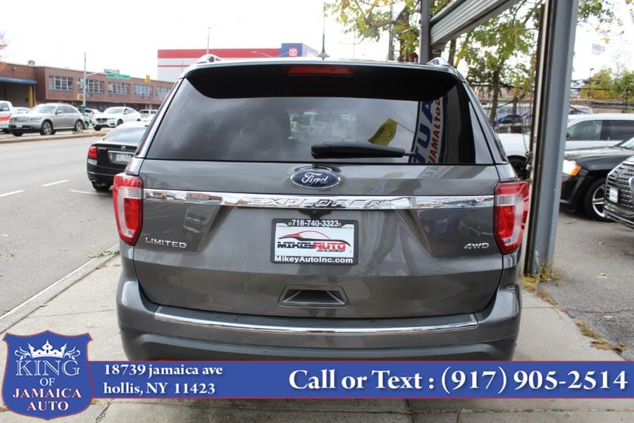 2018 Ford Explorer Limited 4WD, available for sale in Hollis, New York | King of Jamaica Auto Inc. Hollis, New York 2018 Ford Explorer Limited 4WD, available for sale in Hollis, New York | King of Jamaica Auto Inc. Hollis, New York
