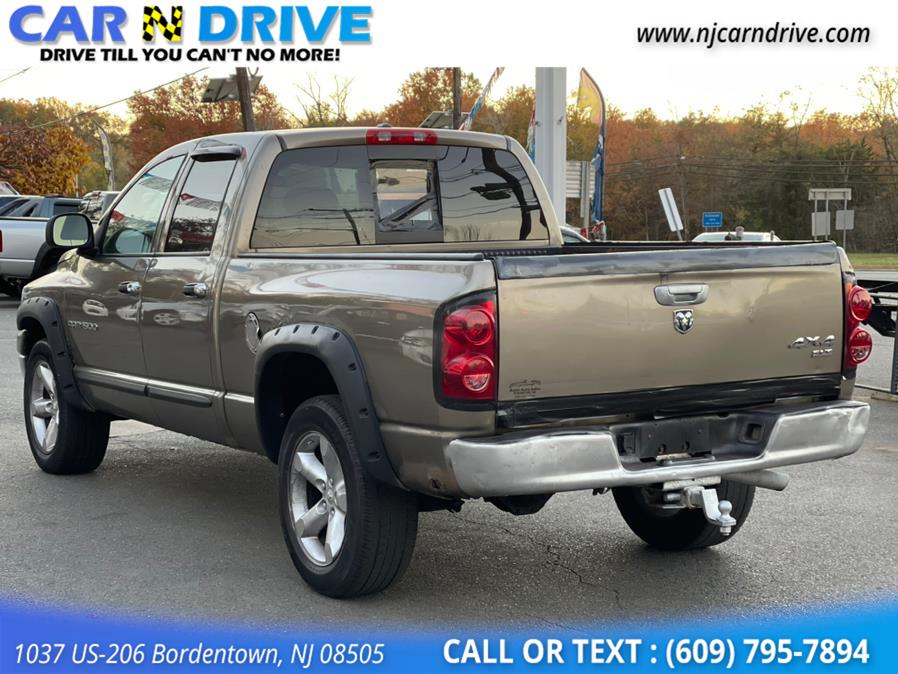 Used Dodge Ram 1500 SLT Quad Cab 4WD 2007 | Car N Drive. Bordentown, New Jersey Used Dodge Ram 1500 SLT Quad Cab 4WD 2007 | Car N Drive. Bordentown, New Jersey