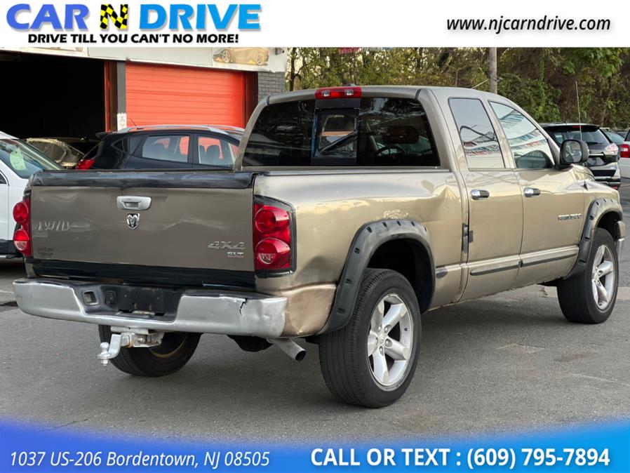Used Dodge Ram 1500 SLT Quad Cab 4WD 2007 | Car N Drive. Bordentown, New Jersey Used Dodge Ram 1500 SLT Quad Cab 4WD 2007 | Car N Drive. Bordentown, New Jersey