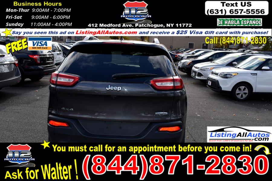 Used Jeep Cherokee 4WD 4dr Latitude 2016 | www.ListingAllAutos.com. Patchogue, New York