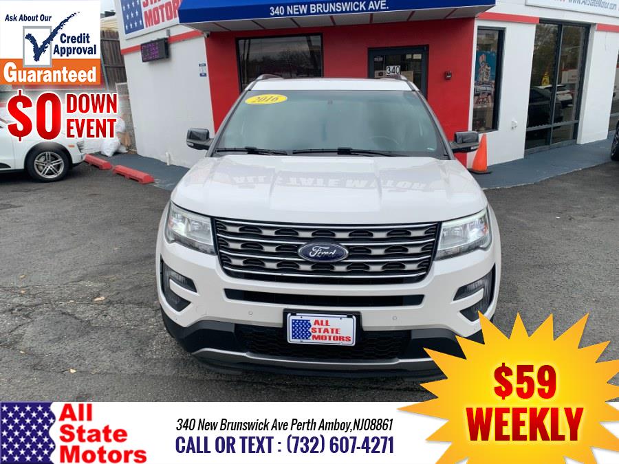 2016 Ford Explorer 4WD 4dr XLT, available for sale in Perth Amboy, New Jersey | All State Motor Inc. Perth Amboy, New Jersey 2016 Ford Explorer 4WD 4dr XLT, available for sale in Perth Amboy, New Jersey | All State Motor Inc. Perth Amboy, New Jersey