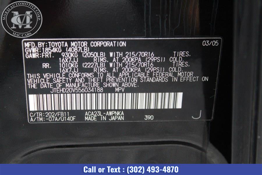 Used Toyota RAV4 4dr Auto 4WD 2005 | Morsi Automotive Corp. New Castle, Delaware Used Toyota RAV4 4dr Auto 4WD 2005 | Morsi Automotive Corp. New Castle, Delaware