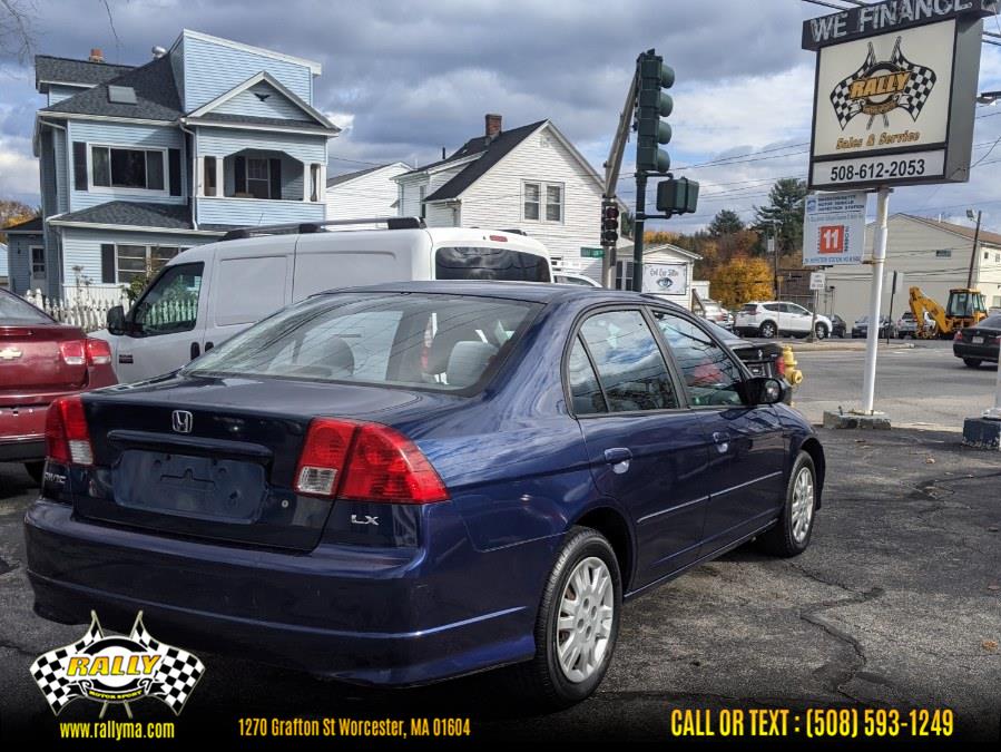 Used Honda Civic 4dr Sdn LX Auto 2004 | Rally Motor Sports. Worcester, Massachusetts