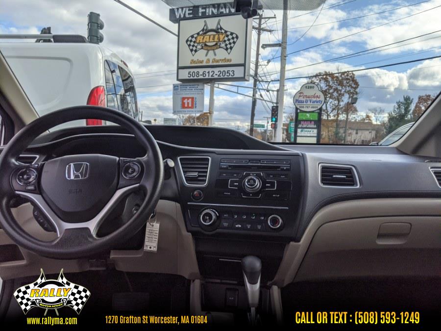 Used Honda Civic Sedan 4dr CVT LX 2015 | Rally Motor Sports. Worcester, Massachusetts