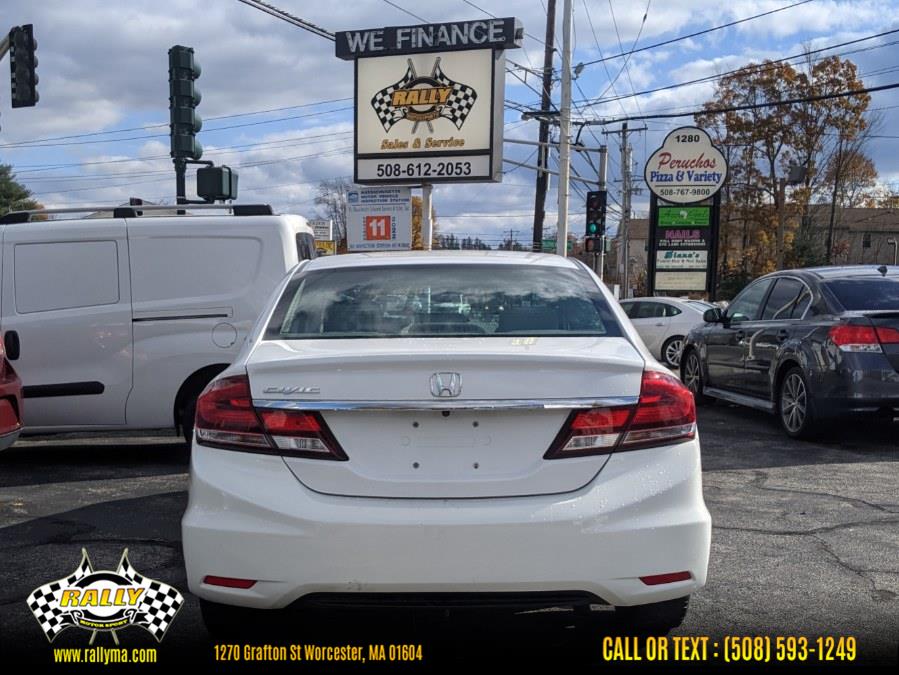 2015 Honda Civic Sedan 4dr CVT LX, available for sale in Worcester, Massachusetts | Rally Motor Sports. Worcester, Massachusetts 2015 Honda Civic Sedan 4dr CVT LX, available for sale in Worcester, Massachusetts | Rally Motor Sports. Worcester, Massachusetts