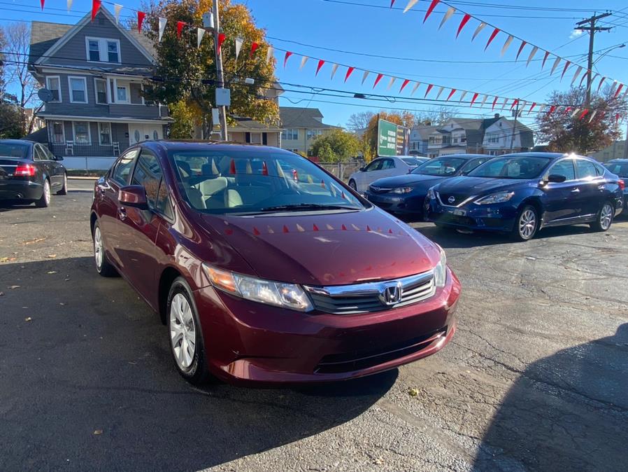 2012 Honda Civic Sdn LX, available for sale in Bridgeport, Connecticut | CT Auto. Bridgeport, Connecticut 2012 Honda Civic Sdn LX, available for sale in Bridgeport, Connecticut | CT Auto. Bridgeport, Connecticut