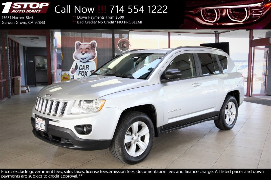 2012 Jeep Compass 4WD 4dr Sport, available for sale in Garden Grove, California | 1 Stop Auto Mart Inc.. Garden Grove, California 2012 Jeep Compass 4WD 4dr Sport, available for sale in Garden Grove, California | 1 Stop Auto Mart Inc.. Garden Grove, California