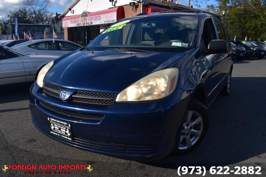 2004 Toyota Sienna 5dr CE FWD 7-Passenger, available for sale in Irvington, New Jersey | Foreign Auto Imports. Irvington, New Jersey
