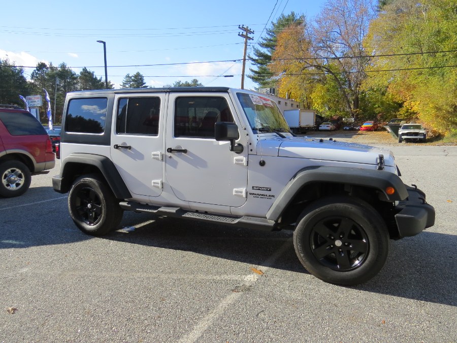 Used Jeep Wrangler Unlimited Sport S 4x4 4dr SUV 2016 | Lake City Exports Inc. Auburn, Maine Used Jeep Wrangler Unlimited Sport S 4x4 4dr SUV 2016 | Lake City Exports Inc. Auburn, Maine