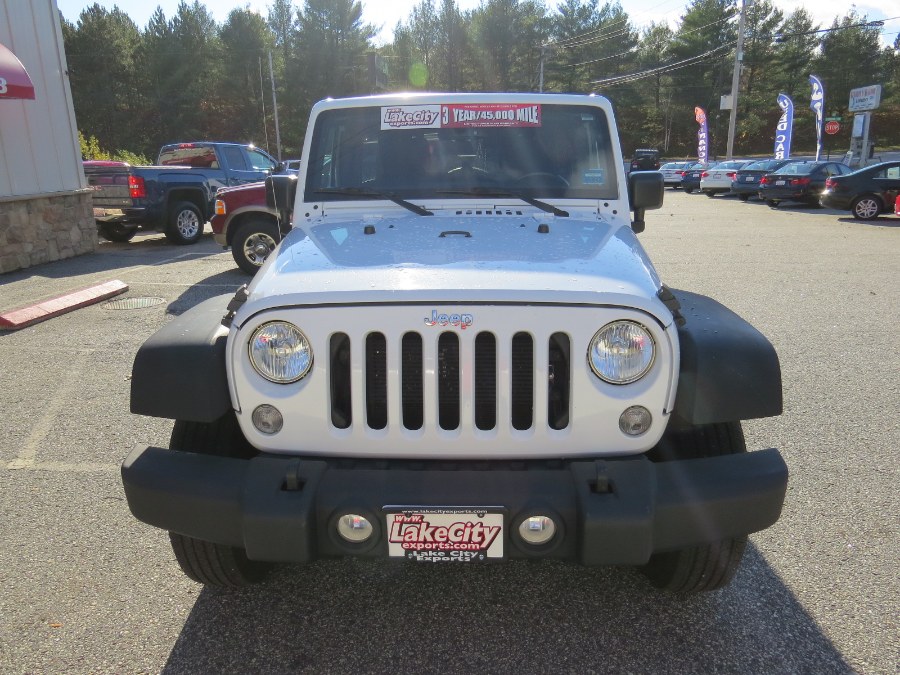 Used Jeep Wrangler Unlimited Sport S 4x4 4dr SUV 2016 | Lake City Exports Inc. Auburn, Maine Used Jeep Wrangler Unlimited Sport S 4x4 4dr SUV 2016 | Lake City Exports Inc. Auburn, Maine