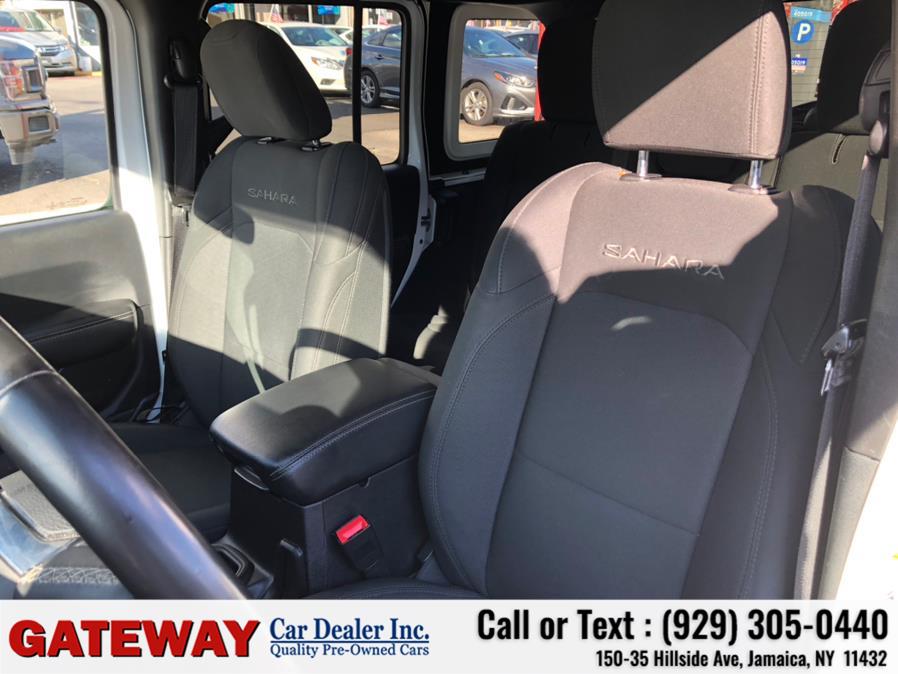 Used Jeep Wrangler Unlimited Sahara 4x4 2018 | Gateway Car Dealer Inc. Jamaica, New York Used Jeep Wrangler Unlimited Sahara 4x4 2018 | Gateway Car Dealer Inc. Jamaica, New York