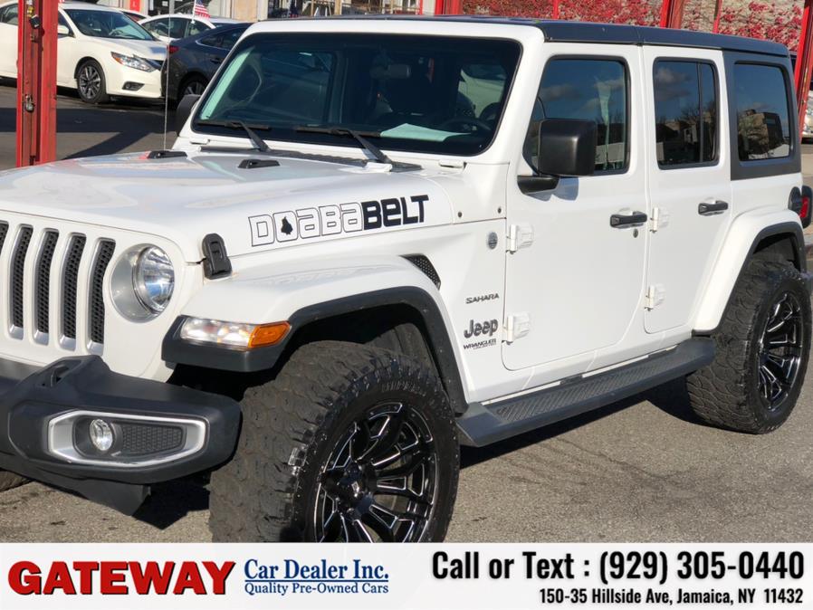 Used Jeep Wrangler Unlimited Sahara 4x4 2018 | Gateway Car Dealer Inc. Jamaica, New York Used Jeep Wrangler Unlimited Sahara 4x4 2018 | Gateway Car Dealer Inc. Jamaica, New York
