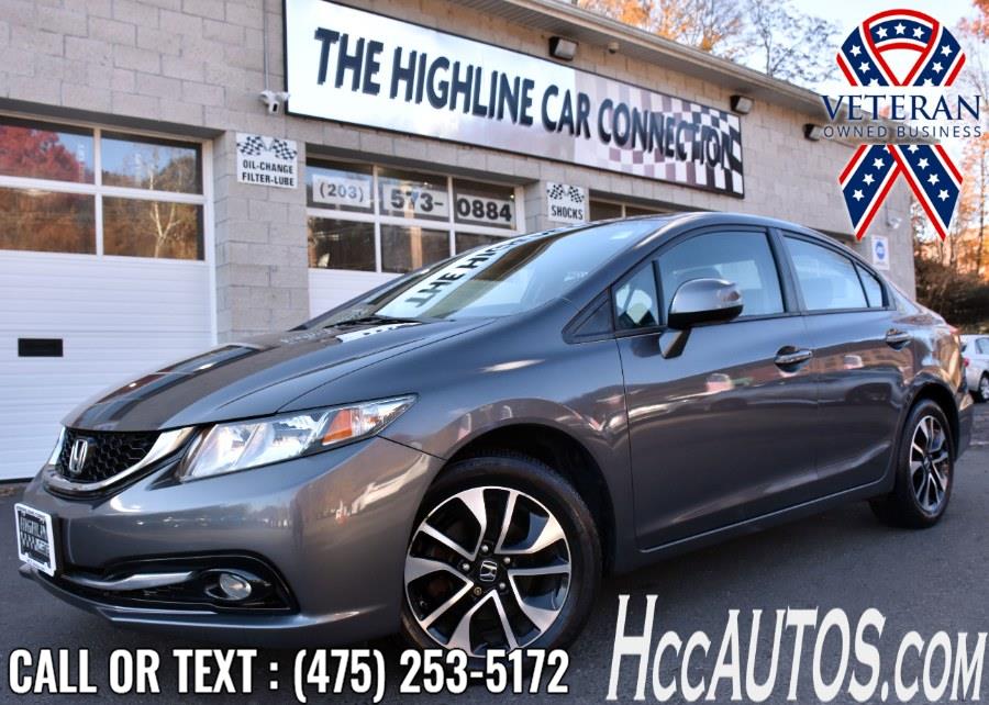 2013 Honda Civic Sdn 4dr Auto EX-L, available for sale in Waterbury, Connecticut | Highline Car Connection. Waterbury, Connecticut